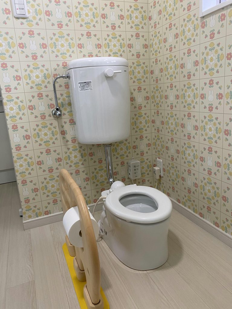 画像：ミッフィーちゃんのトイレ🐰