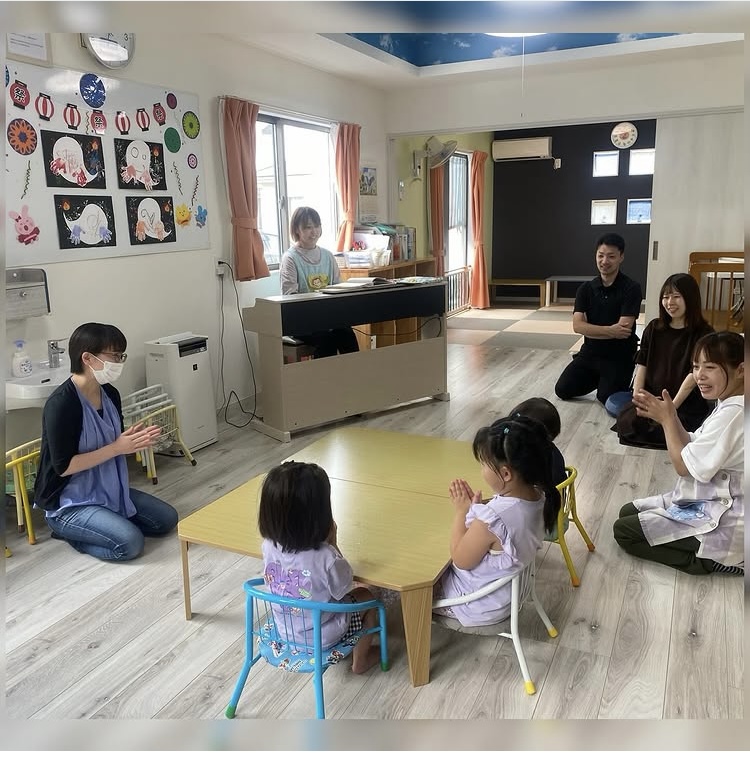 画像：【夏の保育参観】