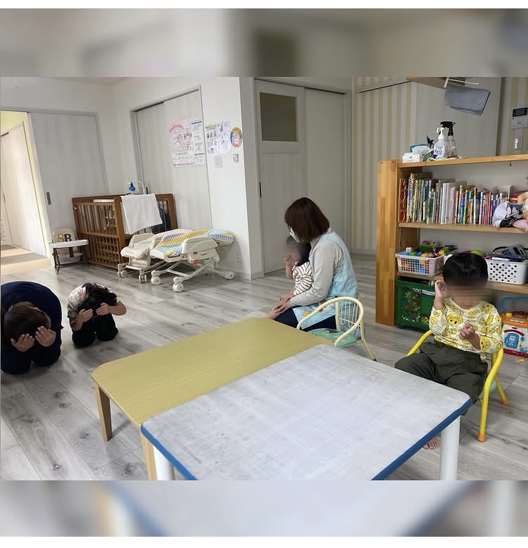 画像：【10月の避難訓練】