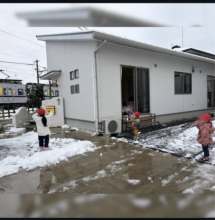 画像：【雪遊び】